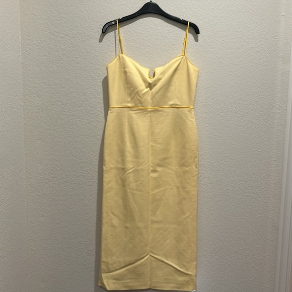 NWT ANTONIO MELANI x M.G. Style Kate Square Neckline Midi Dress - Picture 7 of 9